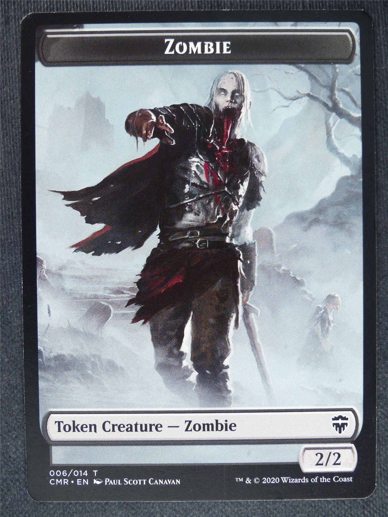 Zombie Token - Mtg Magic Cards #2S