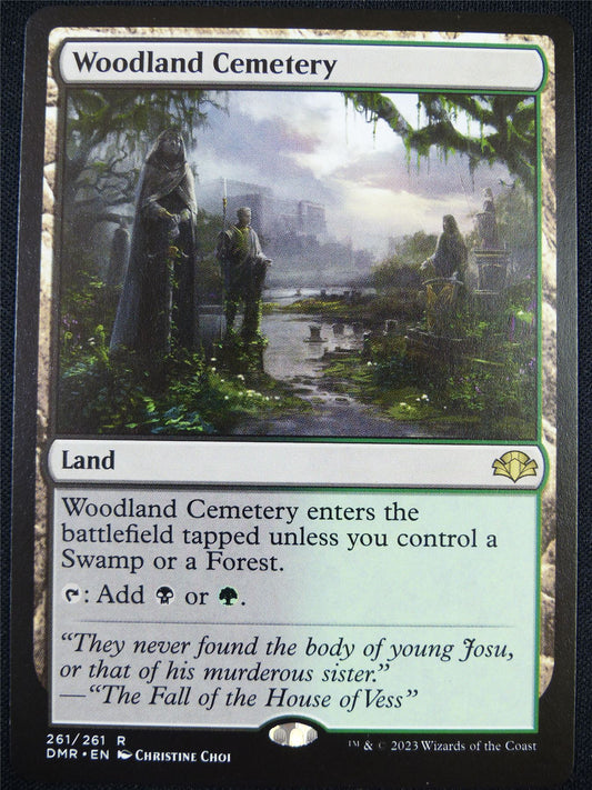 Woodland Cemetery - DMR - Mtg Card #FS