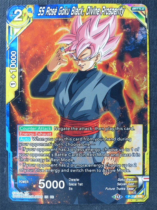 SS Rose Goku Black Divine Prosperity - Mythic Booster - Dragon Ball Super Card #44Q