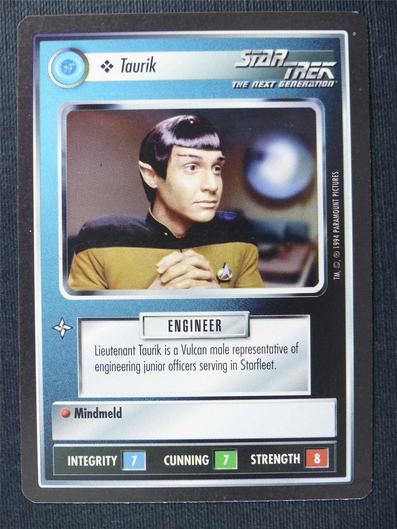 Taurik - NG - Star Trek Cards #TZ