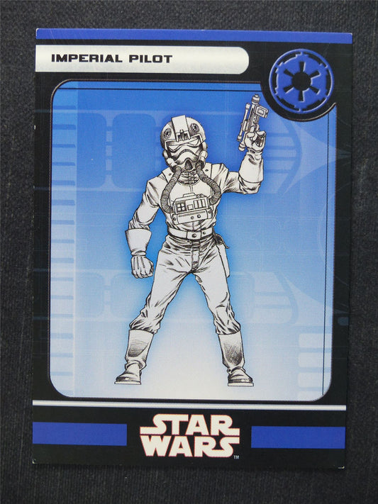 Imperial Pilot 22/60 - Star Wars Miniatures Spare Cards #9R