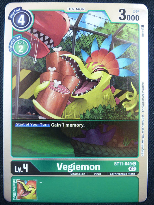 Vegiemon BT11-049 C Foil - Digimon Card #A5