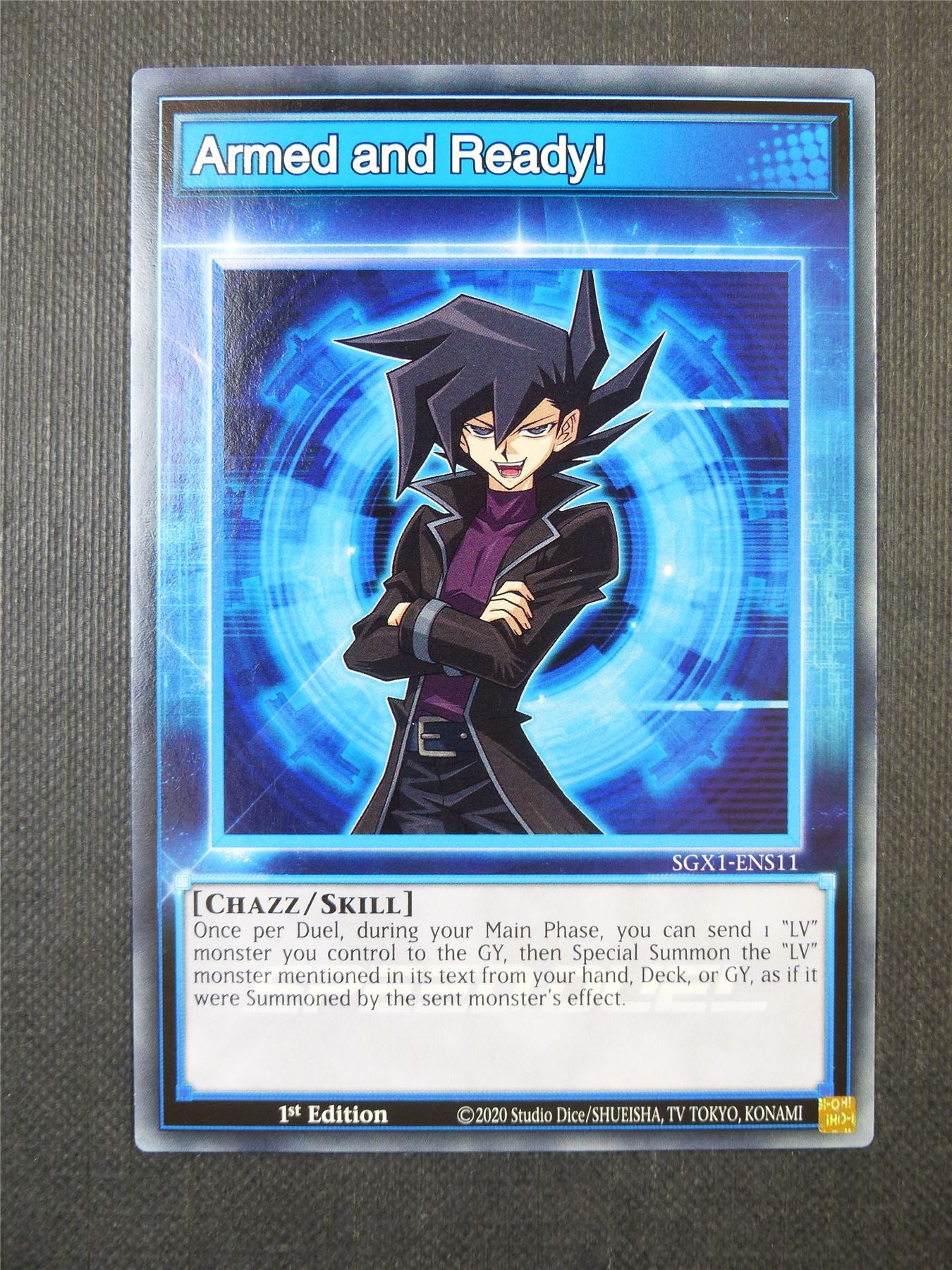 Atrmed and Ready! SGX1 - 1st ed Yugioh Card #9S5