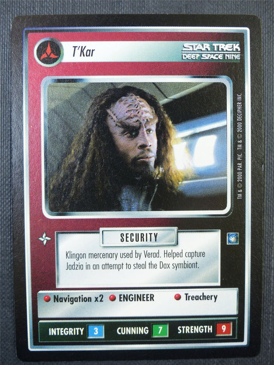 T'Kar - DS9 - Star Trek Card #6OR