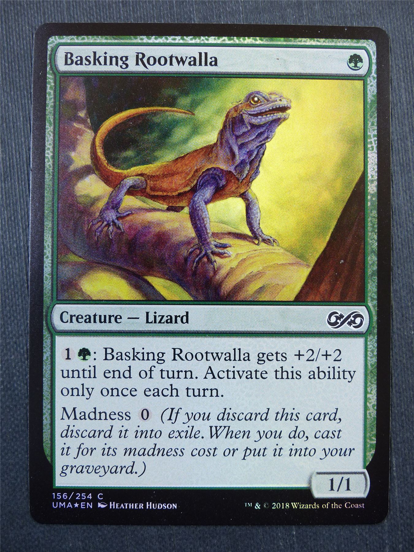 Basking Rootwalla Foil - Mtg Card #4DZ