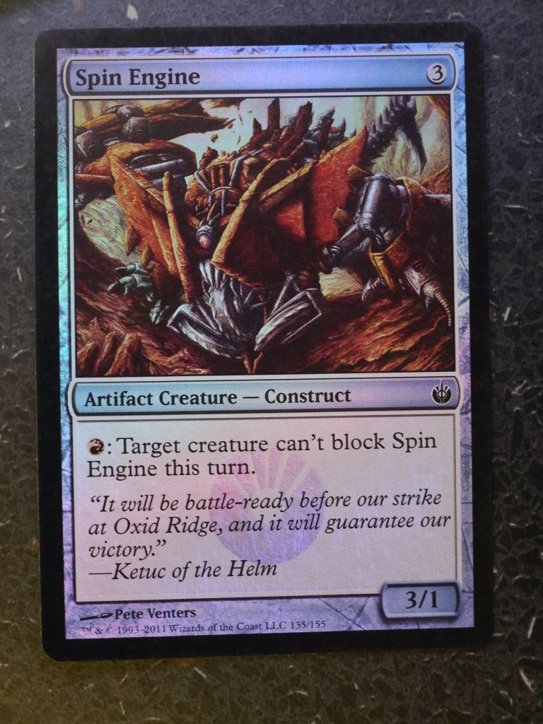 MTG Magic Cards: SPIN ENGINE FOIL # 4H62
