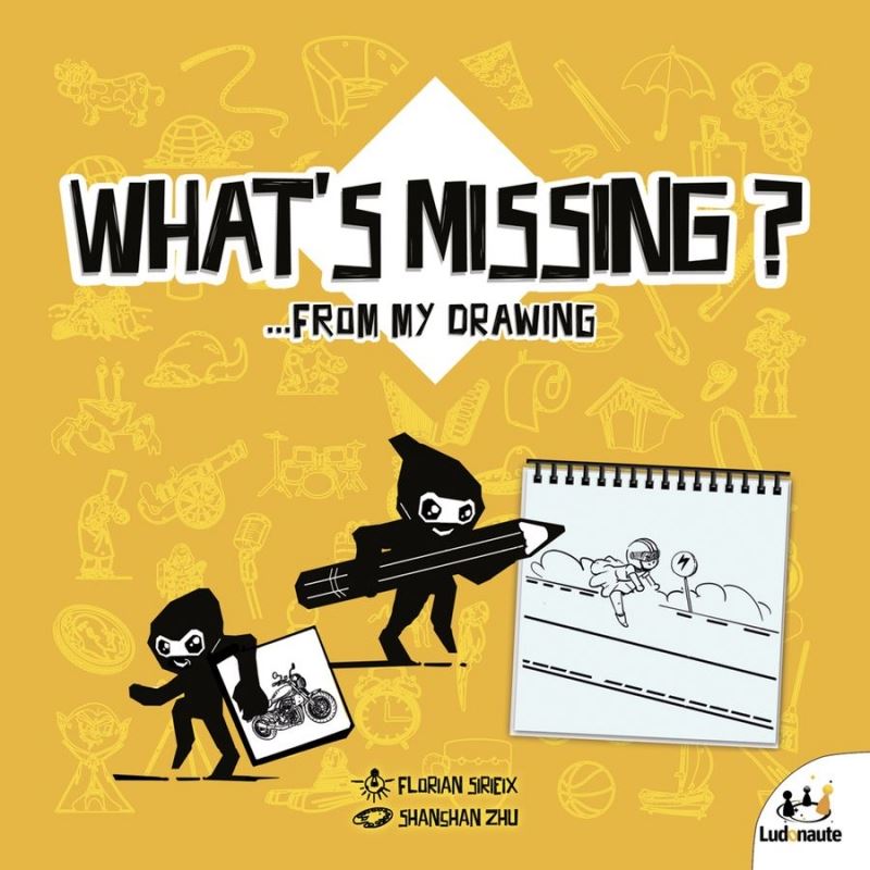 Whats Missing - From My Drawing - Board Game #13O