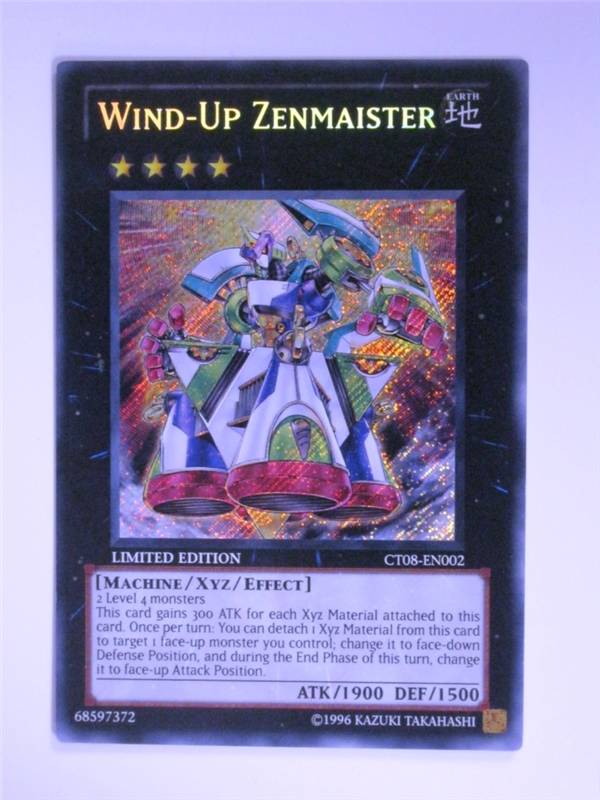 YUGIOH yu-gi-oh CCG - WIND-UP ZENMAISTER CT08