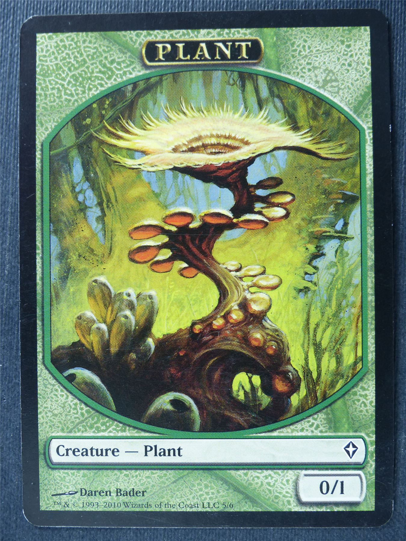 Plant Token - Mtg Card #4N6