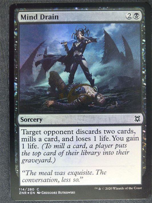 Mind Drain Foil Mint - Mtg Magic Cards #3E