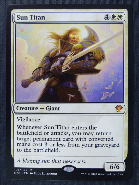 Sun Titan - Mtg Magic Cards #29K