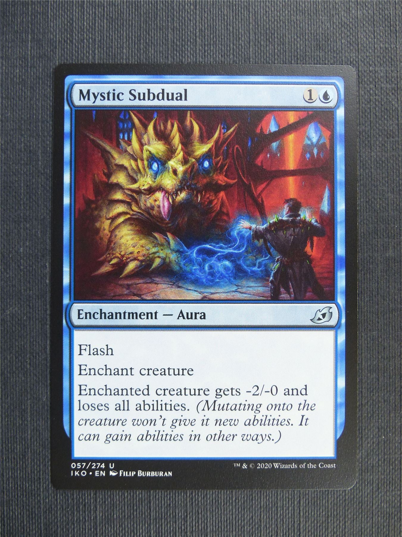 Mystic Subdual - IKO Mtg Card