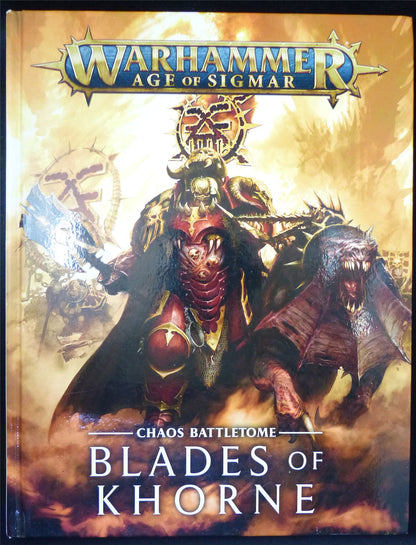 Warhammer Age of Sigmar: Chaos Battletome Blades of Khorne 2nd  - Warhammer Hardback #2QV