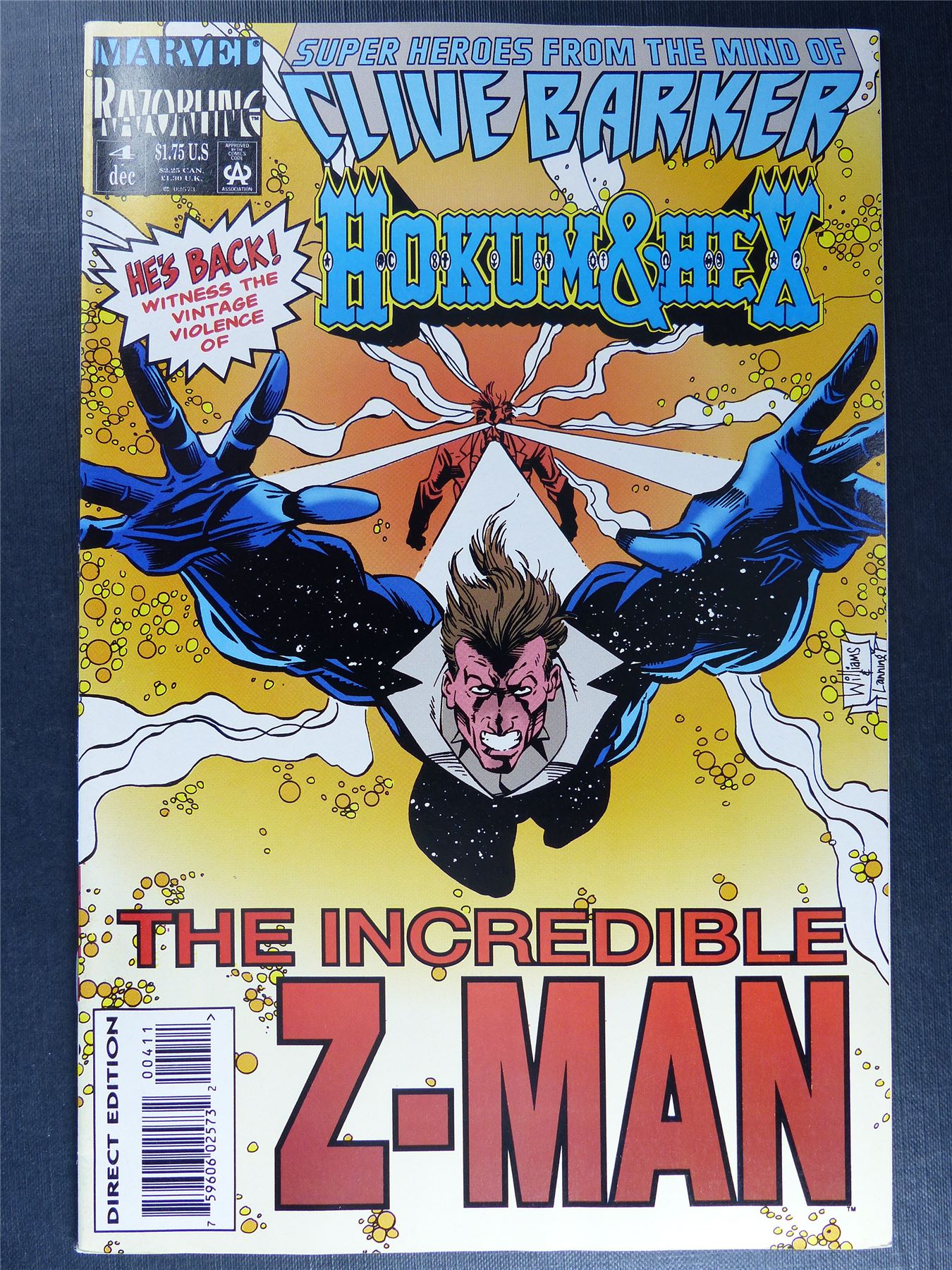 HOKUM & Hex: The Incredible Z-Man #4 - Marvel Comics #BV