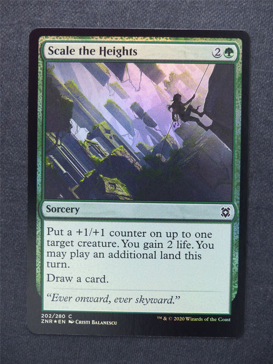 Scale the Heights Foil - Mtg Magic Cards #VO