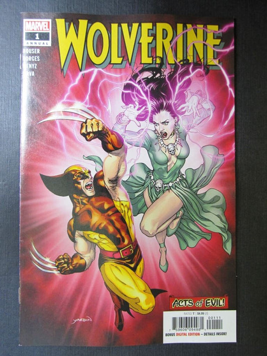 WOLVERINE Annual #1 - November 2019 - Marvel Comics #QQ