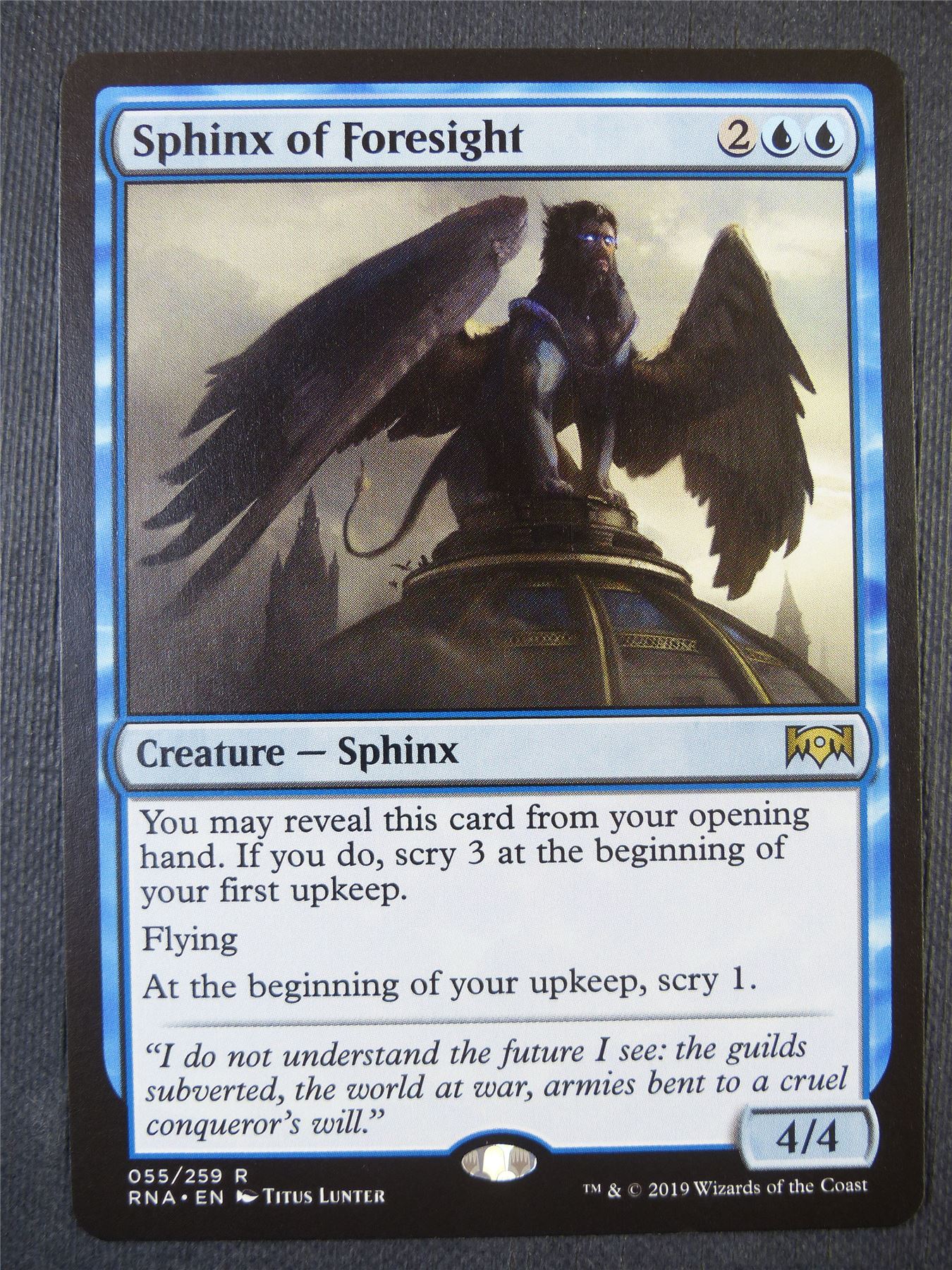 Sphinx of Foresight - Mtg Card #5SL