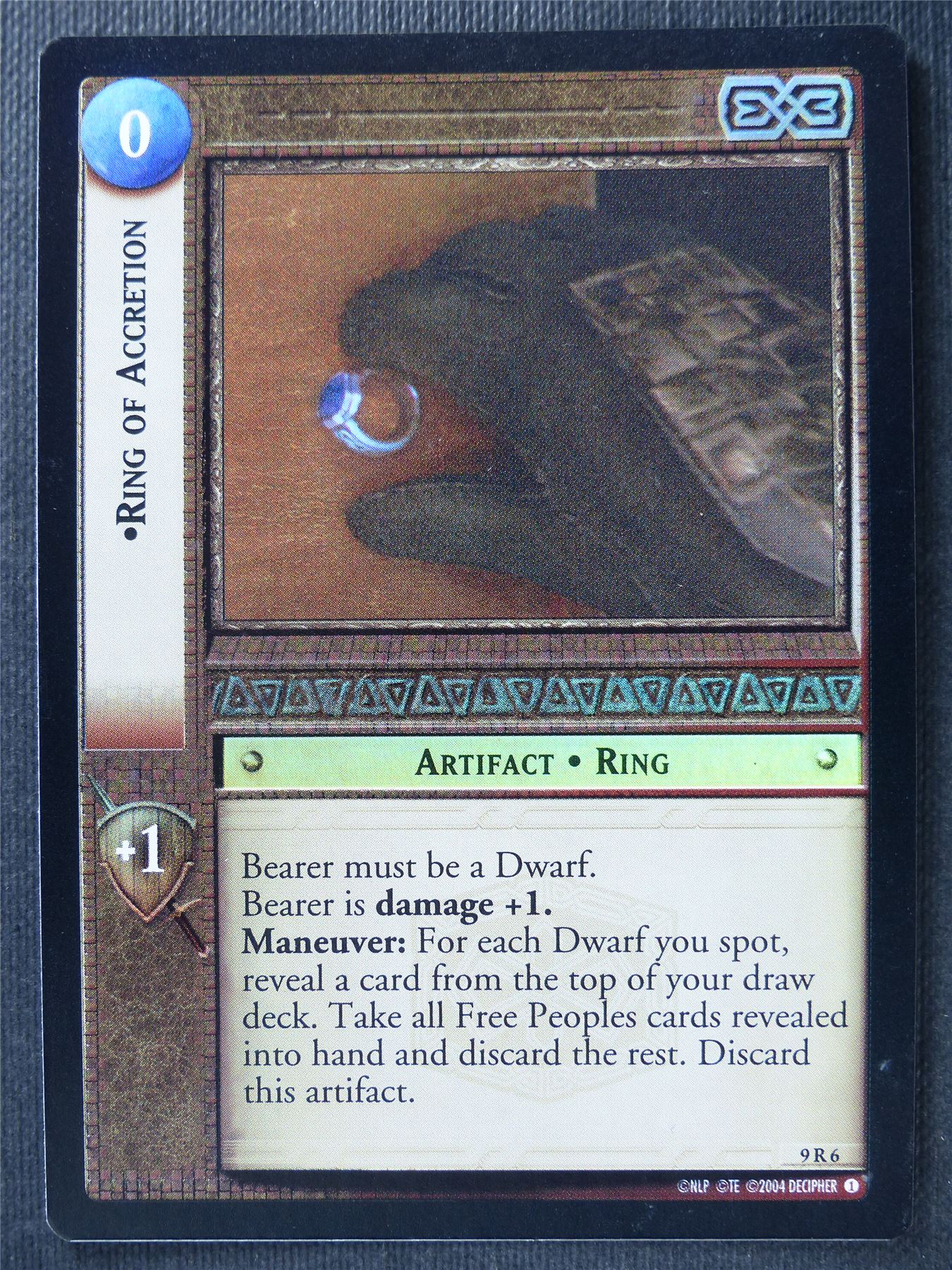 Ring Accretion 9 R 6 Foil - LotR Card #3EG