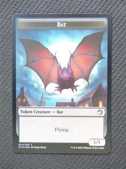 Bat and Human Foil Token - Innistrad - Mtg Card #3H4