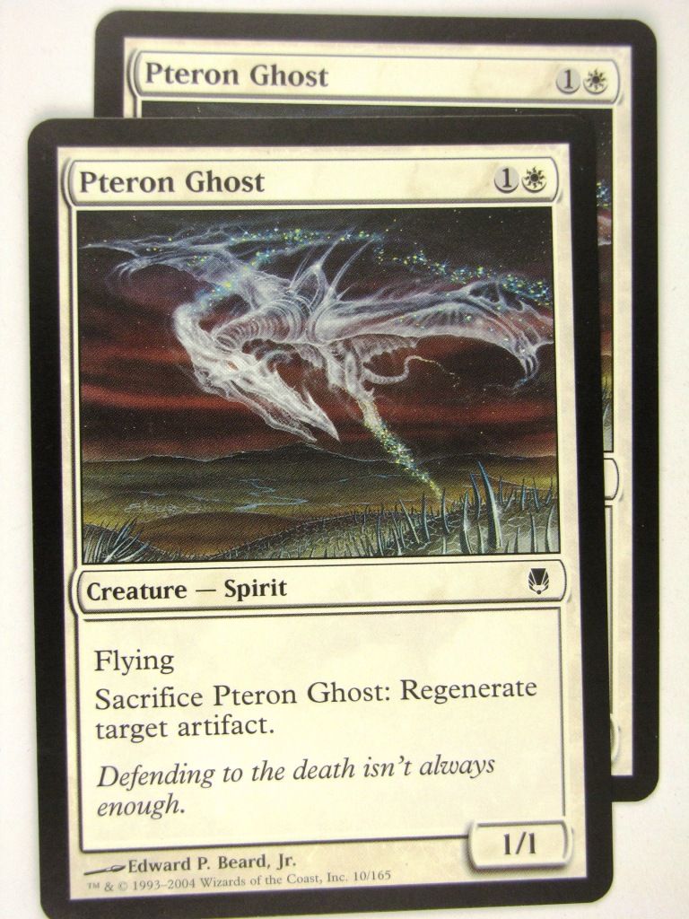 MTG Magic: the Gathering Cards: PTERON GHOST x2: DST