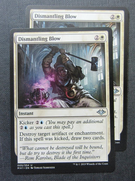 Dismantling Blow x2 - Modern Horizons - Mtg Magic Cards # 9I13