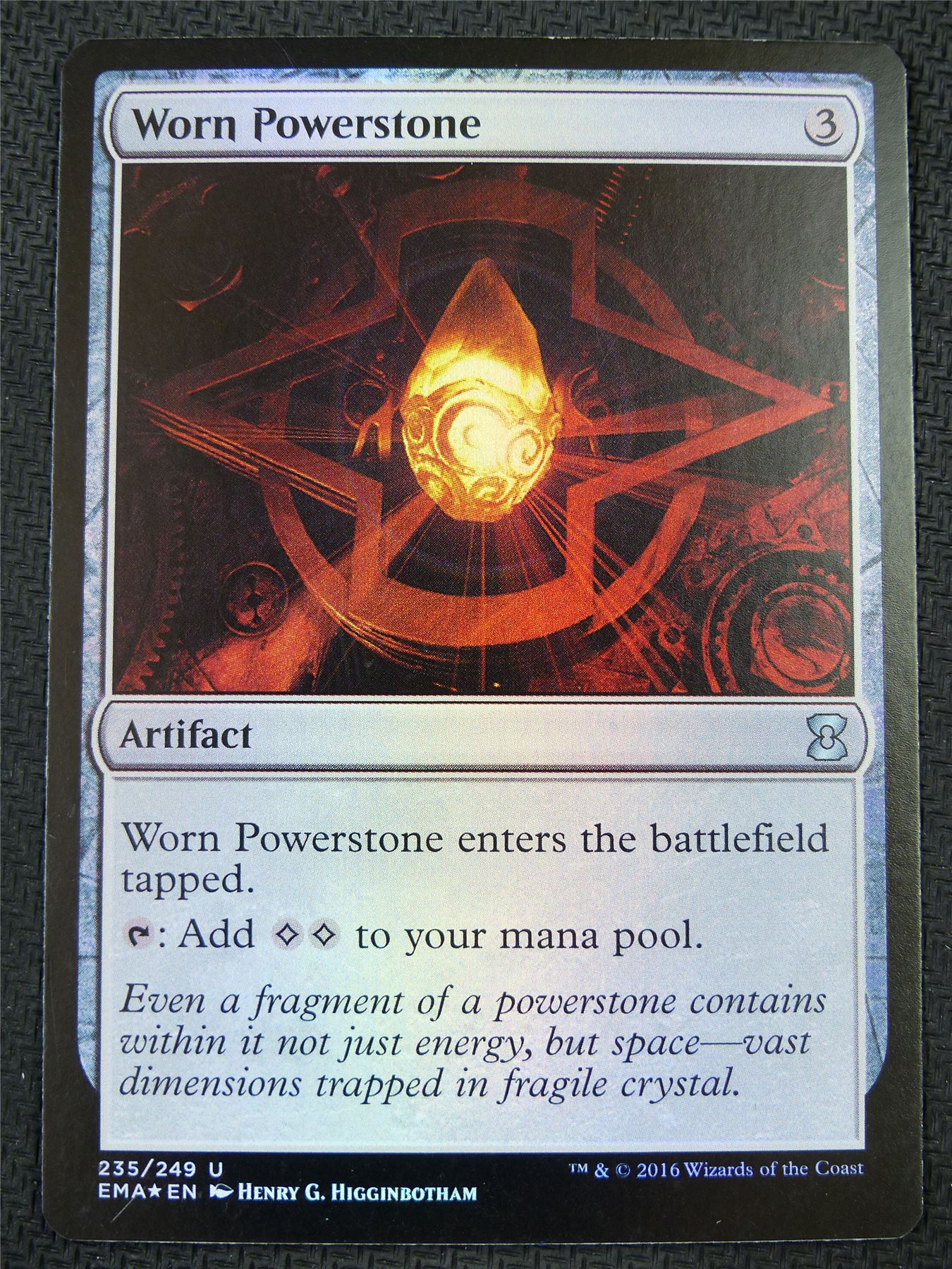 Worn Powerstone Foil - Mtg Card #5TF