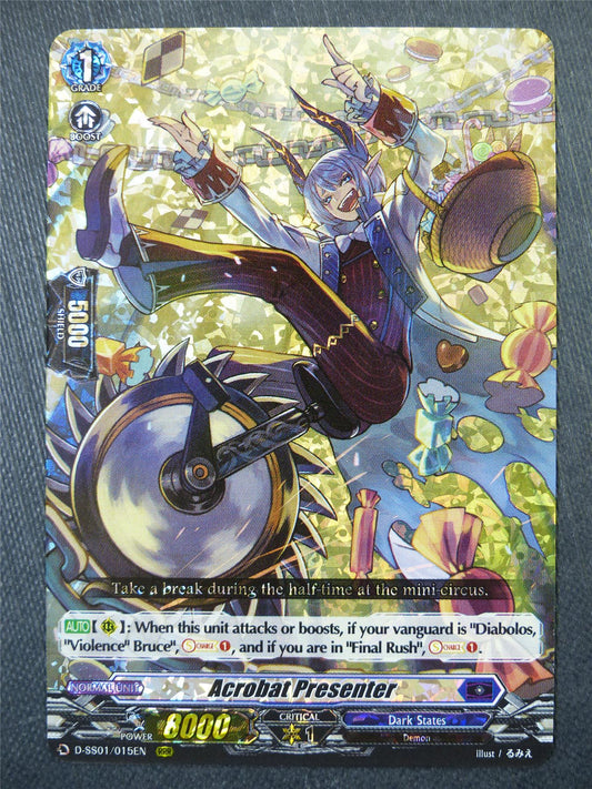 Acrobat Presenter D-SS01 RRR - Vanguard Card #56N