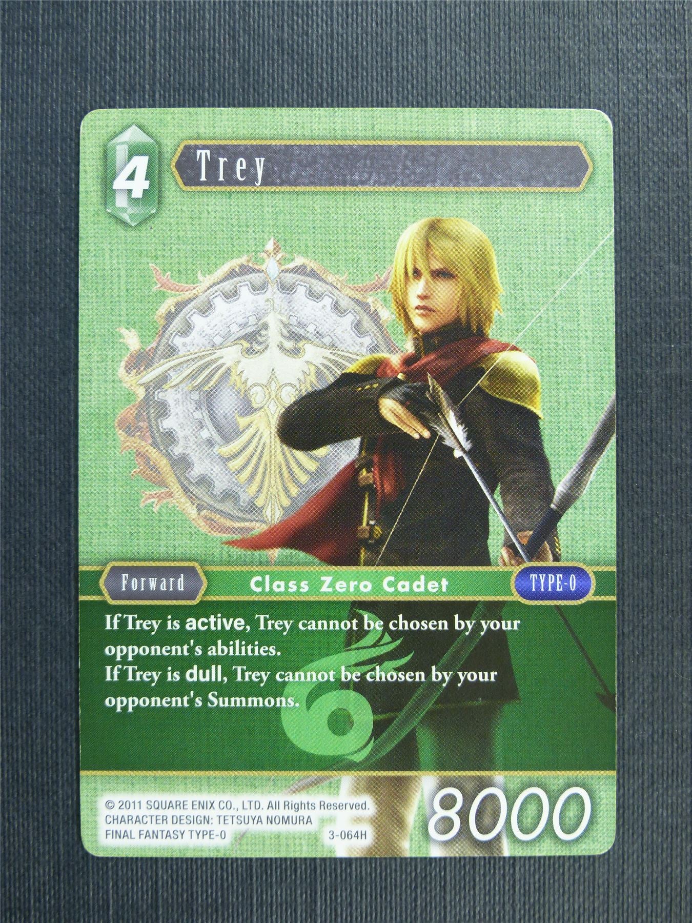 Trey 3-064H - Final Fantasy Cards #2Q3