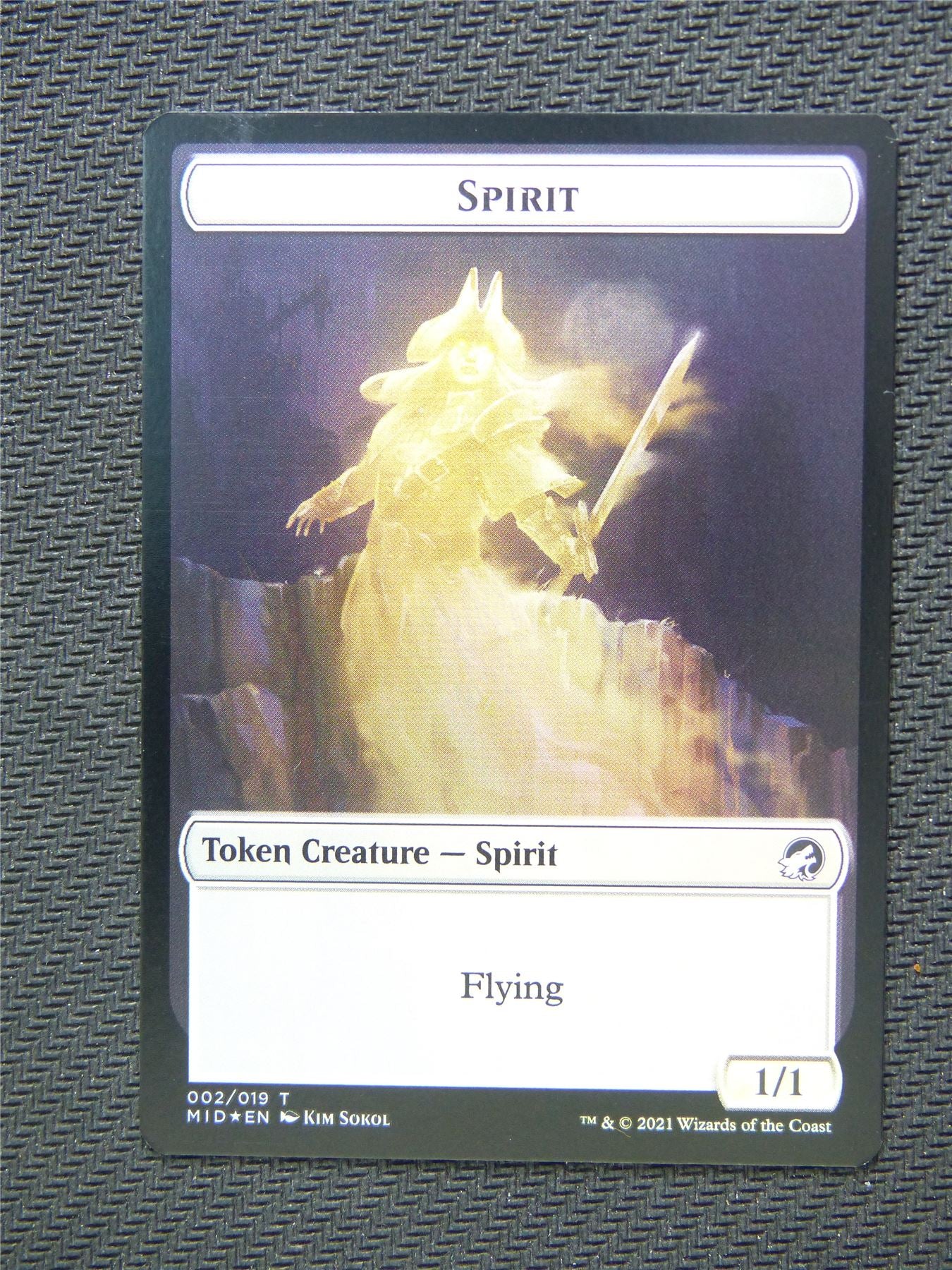 Spirit and Spider Foil Token - Innistrad - Mtg Card #3H5