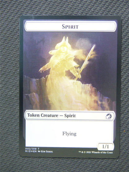 Spirit and Spider Foil Token - Innistrad - Mtg Card #3H5