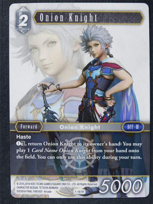 Onion Knight 1-181H - Final Fantasy Cards #2P