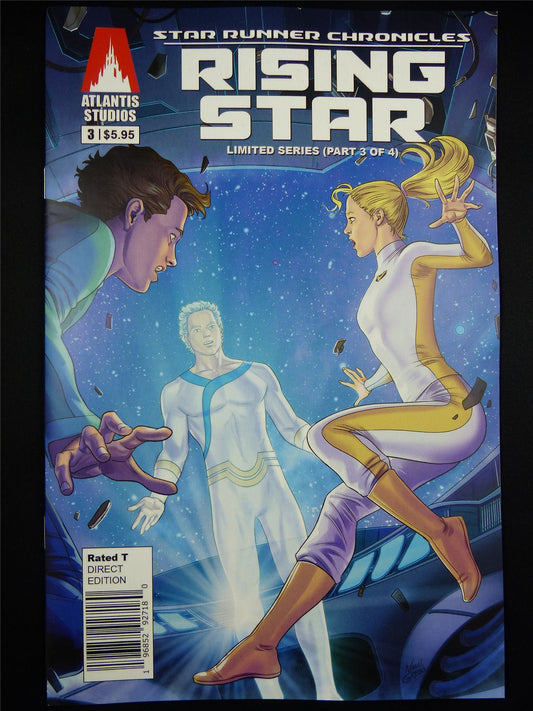 STAR Runner Chornicles: Rising Star #3 - Nov 2022 Atlantis Studios Comics #BA