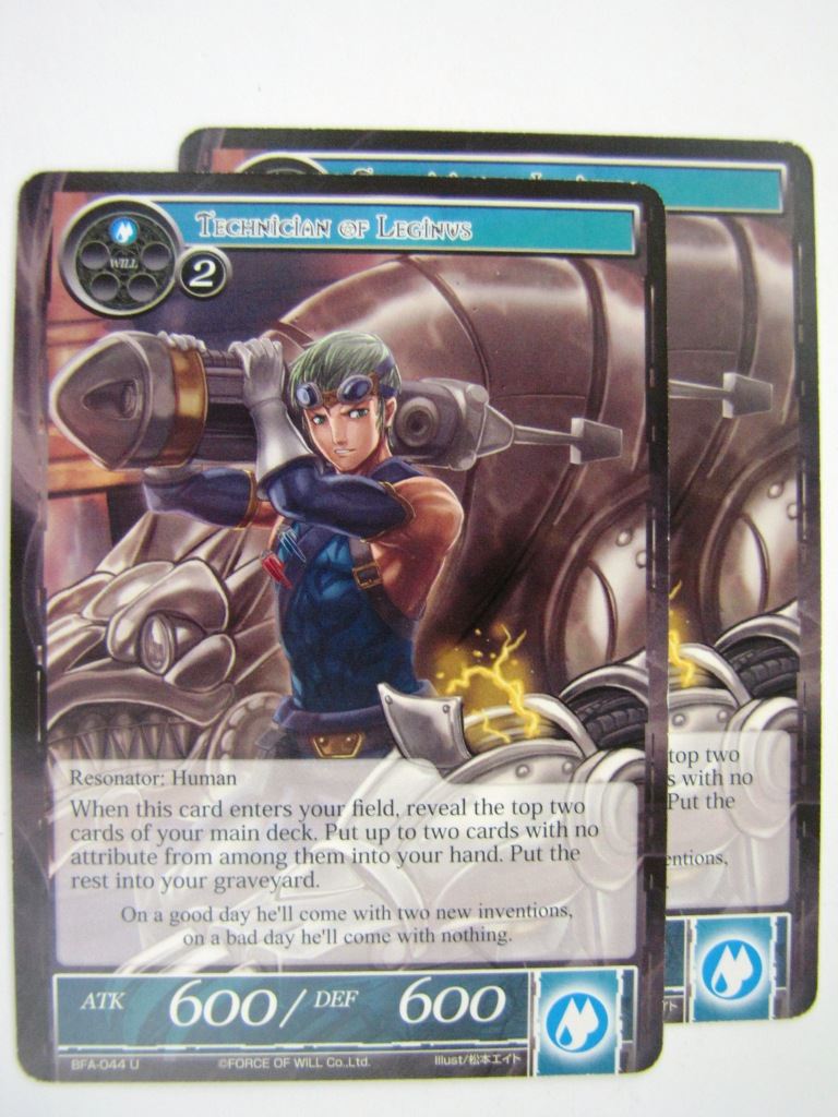 Force Of Will Cards: TECHNICIAN OF LEGINUS x2 # 13C25