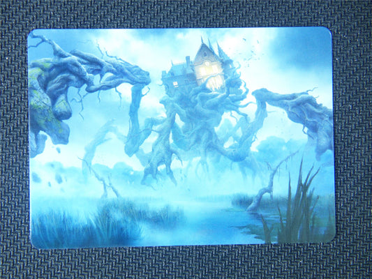 Creeping Inn Art Card 34 - Innistrad Midnight Hunt Art Series - Mtg Card #3D7