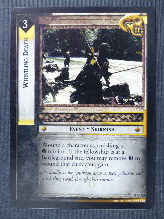 Whistling Death 11 U 104 - LotR Cards #2US