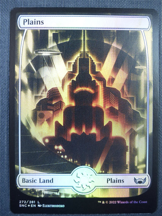 Plains 272/281 Full Art Foil - Mtg Card #68D