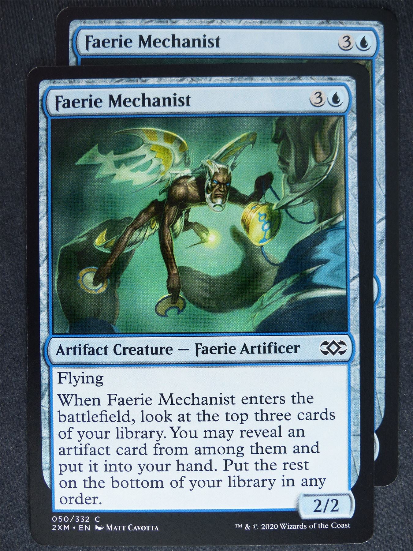 Faerie Mechanist x2 - Double Masters - Mtg Magic Cards #68