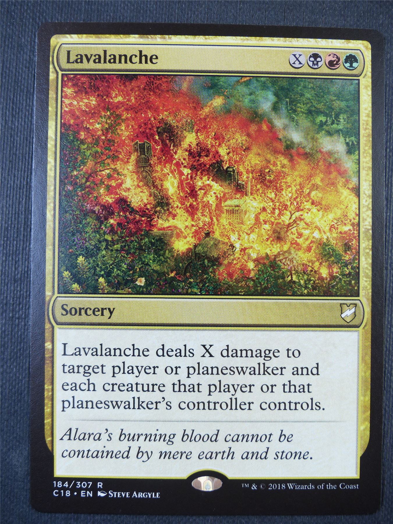 Lavalanche - Mtg Card #5SH