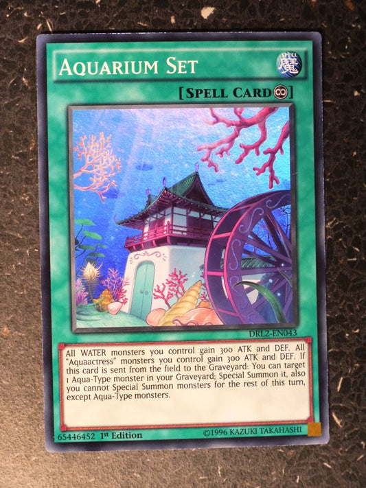 Yugioh Cards: AQUARIUM SET DRL2 SUPER RARE # 8H68