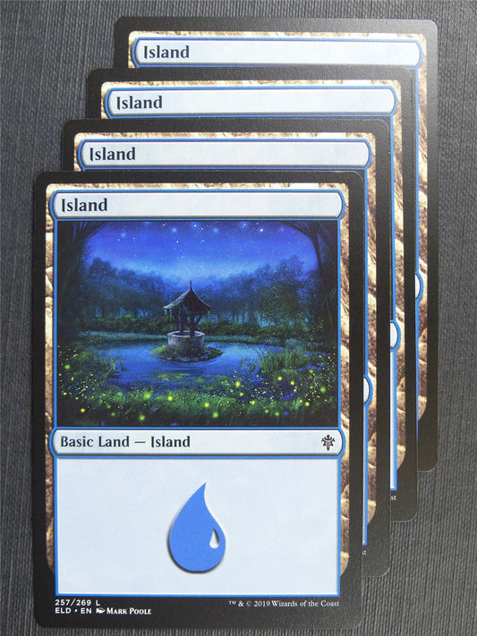 Island 257/269 x4 #3V7