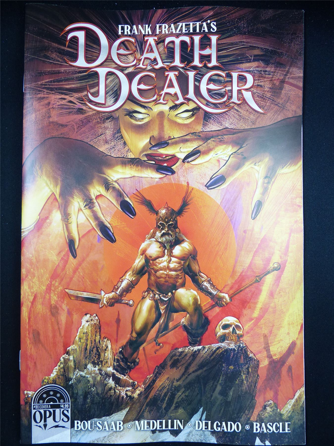 Frank Frazetta's DEATH Dealer #11 Cvr A - Apr 2023 Opus Comic #1C6