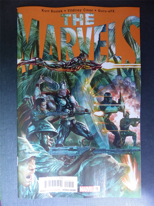 The MARVELS #9 - May 2022 - Marvel Comic #8K8