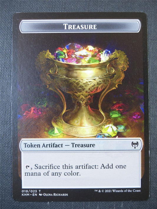 Treasure Token - Mtg Card #12U