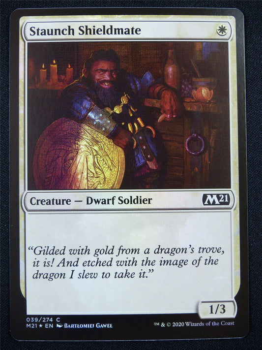 Staunch Shieldmate Foil - Mtg Card #1KW