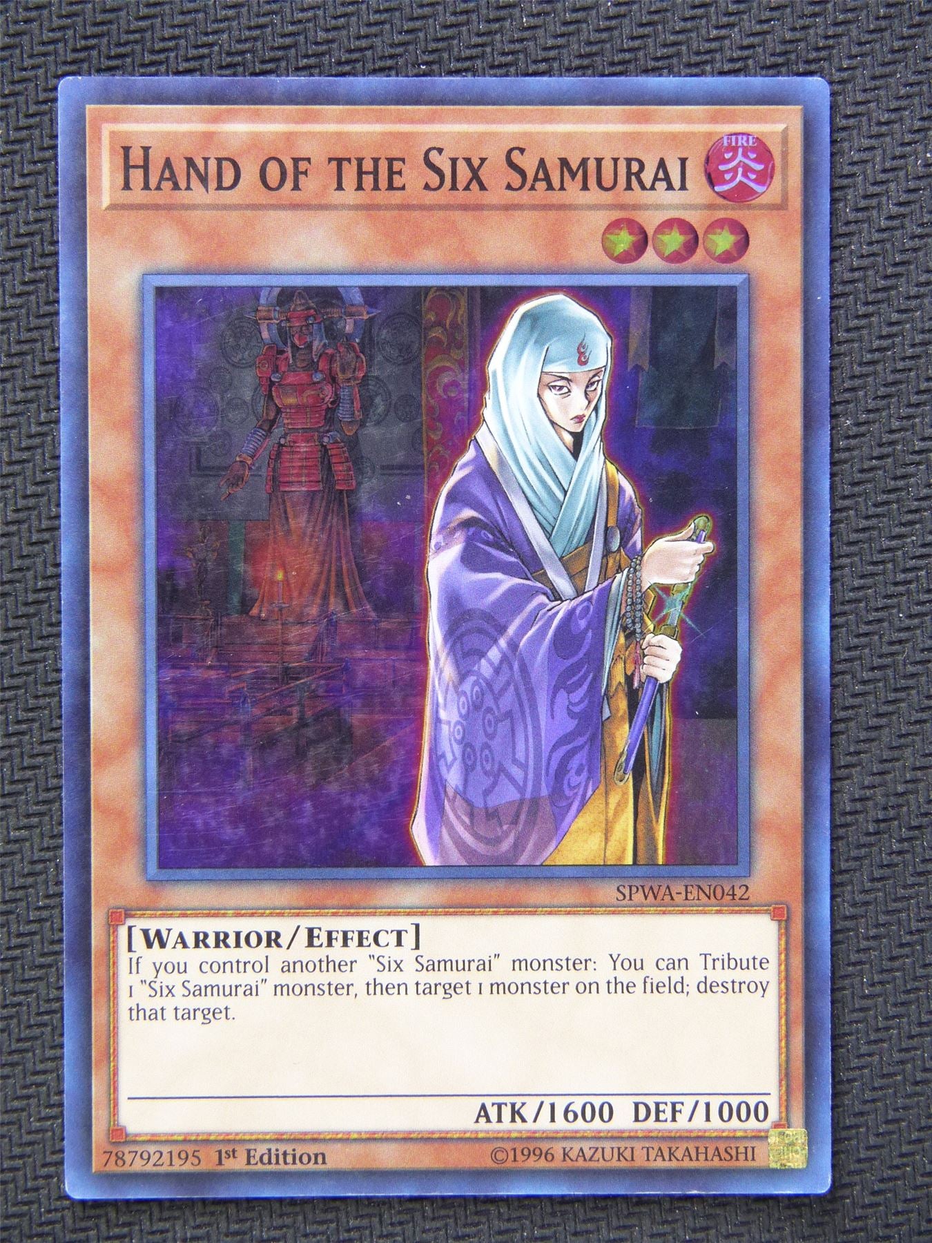 Hand of Six Samurai SPWA - Super Rare - Yugioh Card #5V4