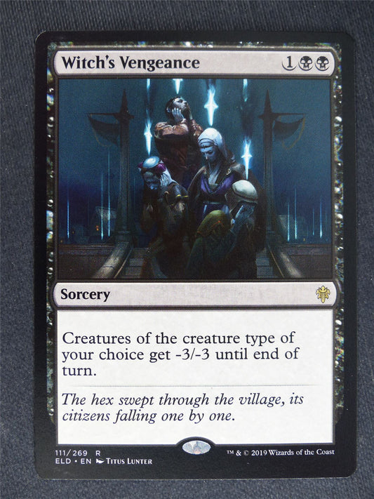 Witch's Vengeance - Mtg Mgic Cards #UB