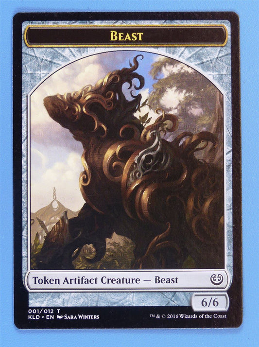 Beast - Tokens - Mtg Card #