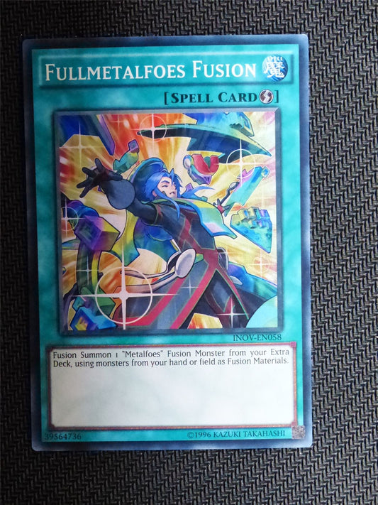 Fullmetalfoes Fusion - INOV - Super Rare - Yugioh Card # 1C47