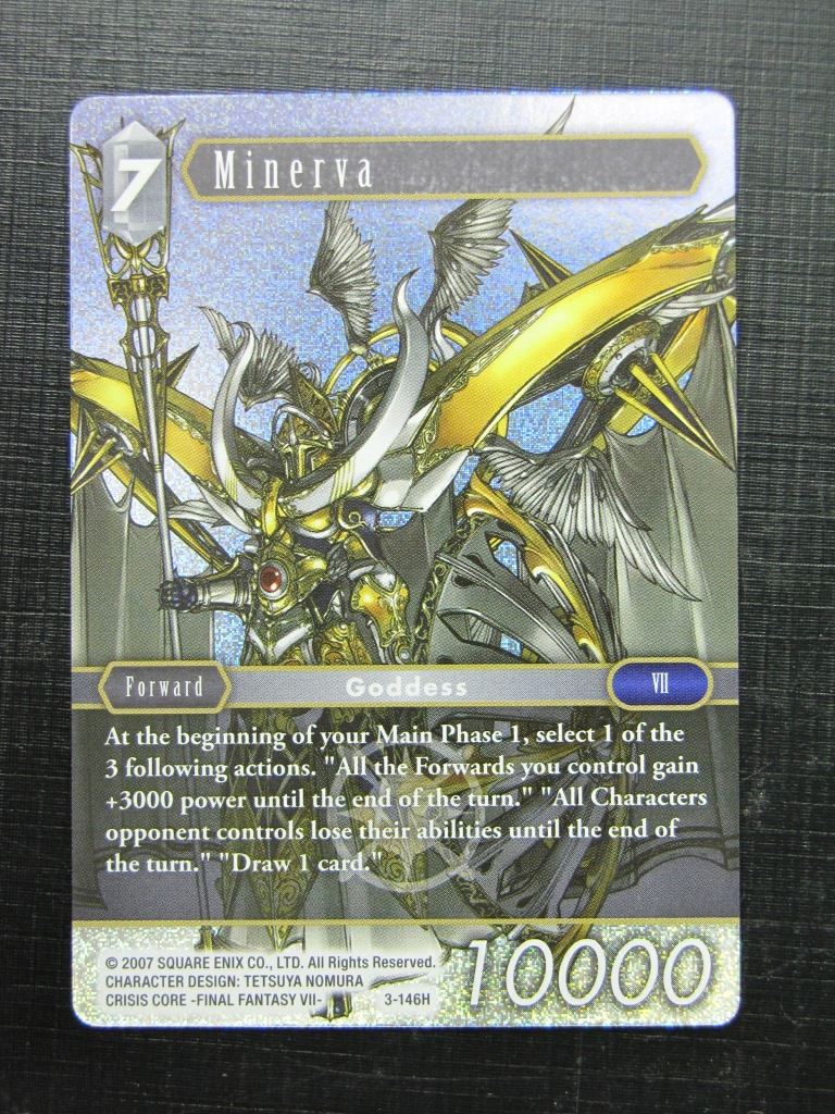 MINERVA 3-146H FOIL - Final Fantasy Card # J18