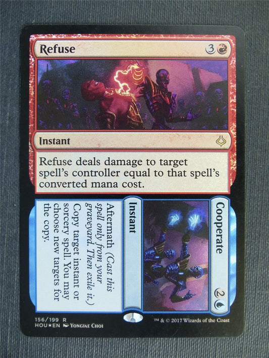 Refuse Cooperate Foil - Mtg Magic Cards #2LU